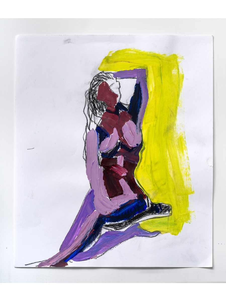 Gesture XXIV
Mixed media on paper