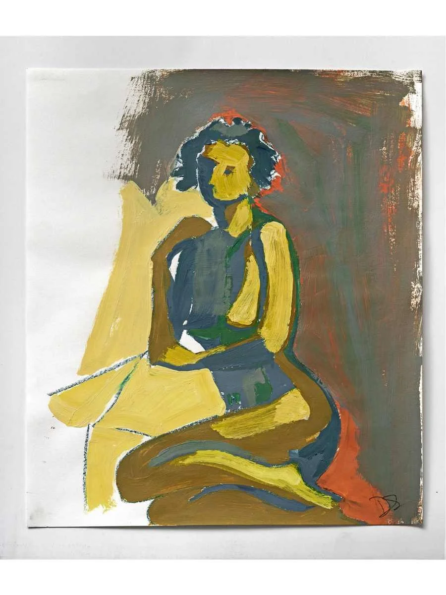 Gesture XXX
Mixed media on paper