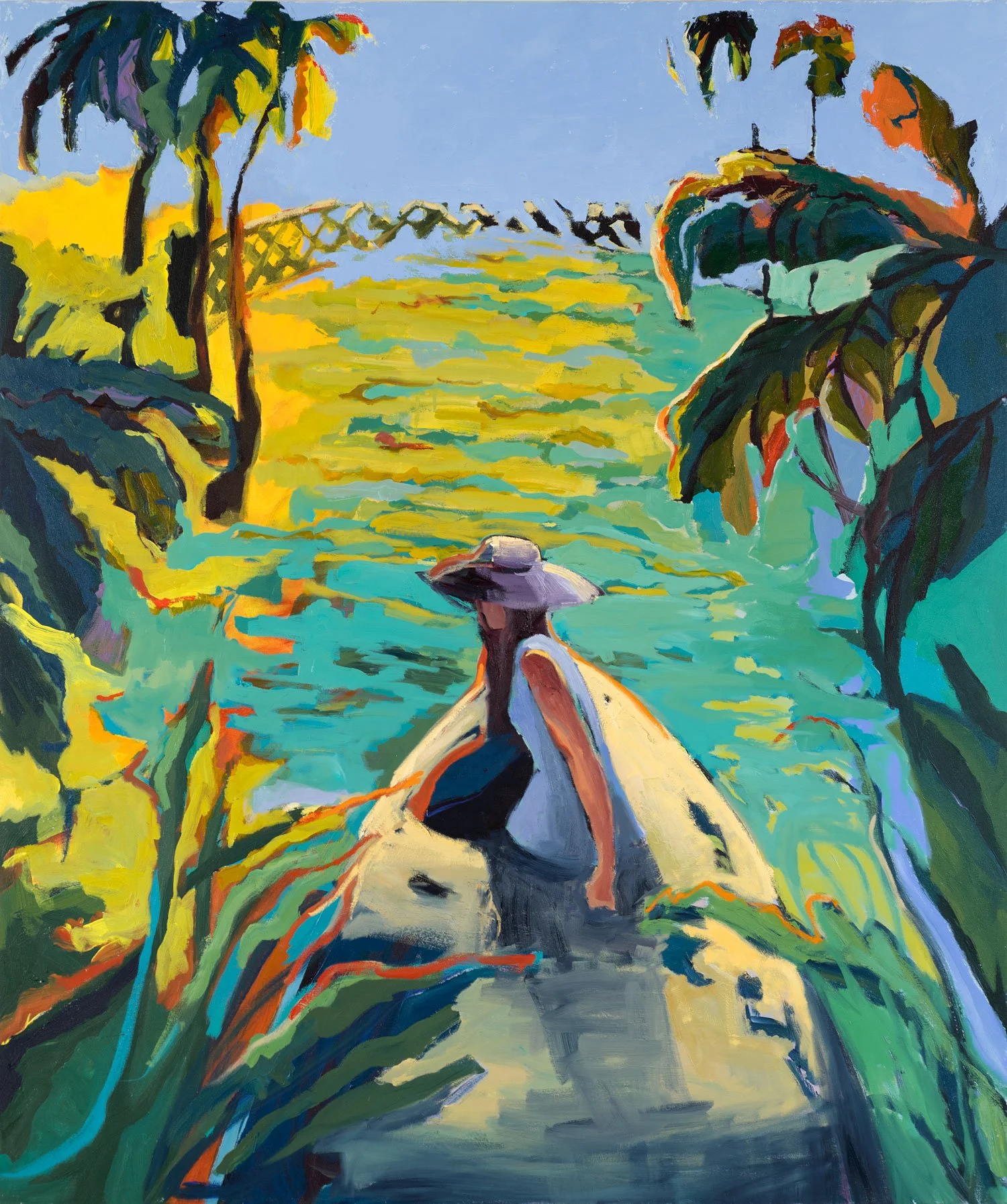 A Quiet Passage
Acrylic and oil on canvas, 72 x 60 in