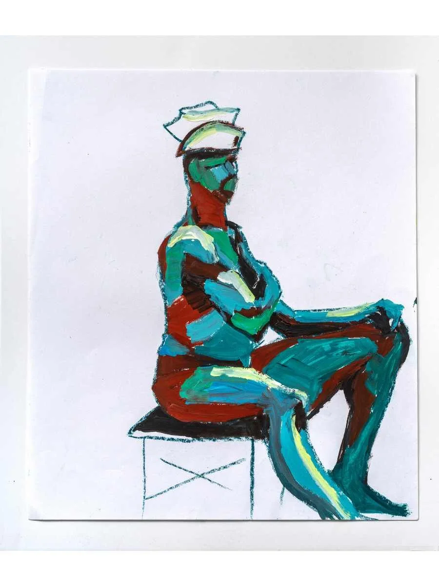 Gesture XXVII
Mixed media on paper