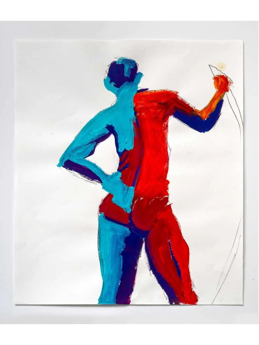 Gesture XXXI
Mixed media on paper