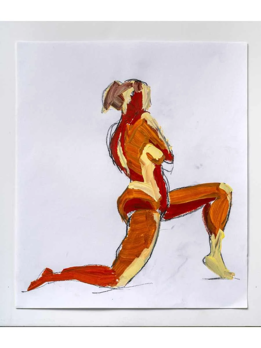 Gesture XXV
Mixed media on paper