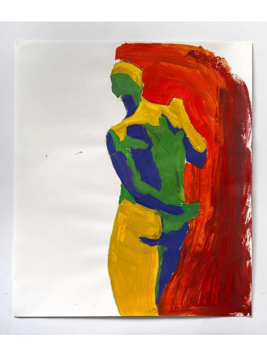 Gesture XIV
Mixed media on paper