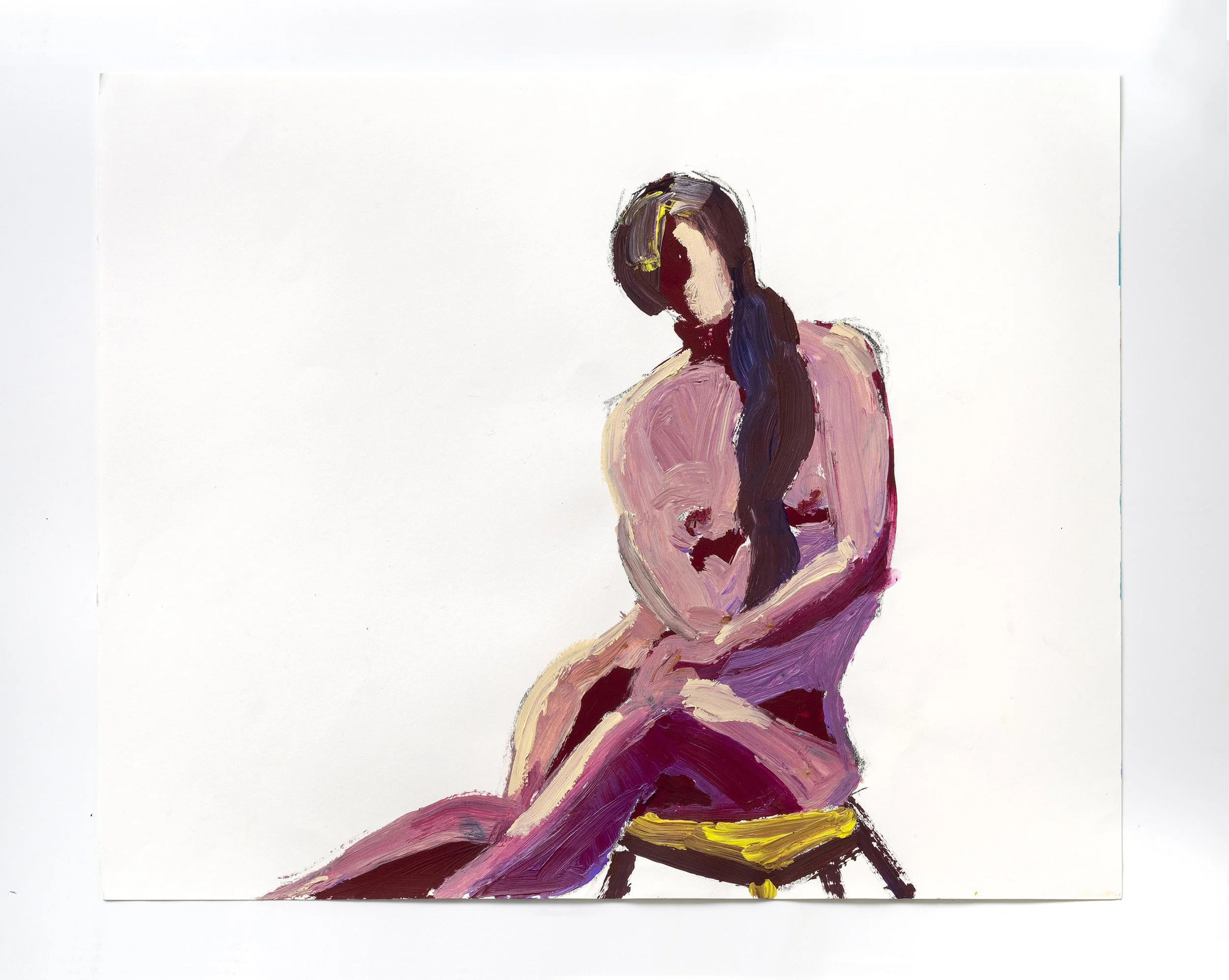 Gesture VIII
Mixed media on paper