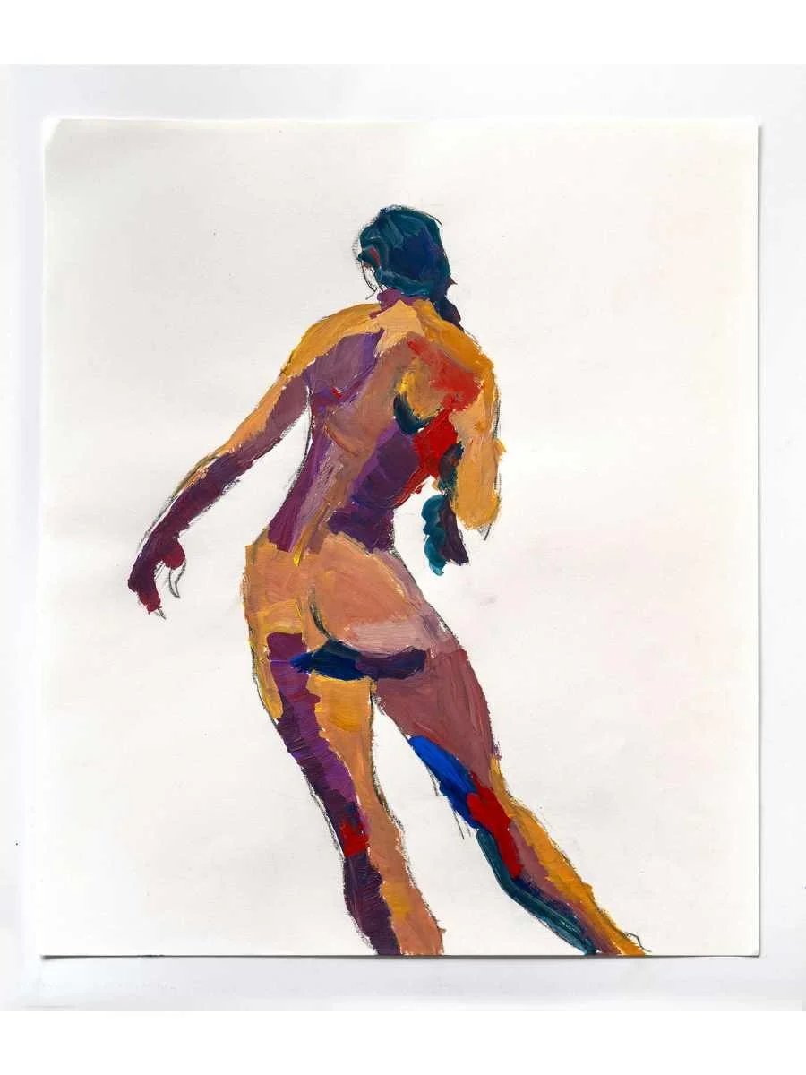 Gesture XXI
Mixed media on paper