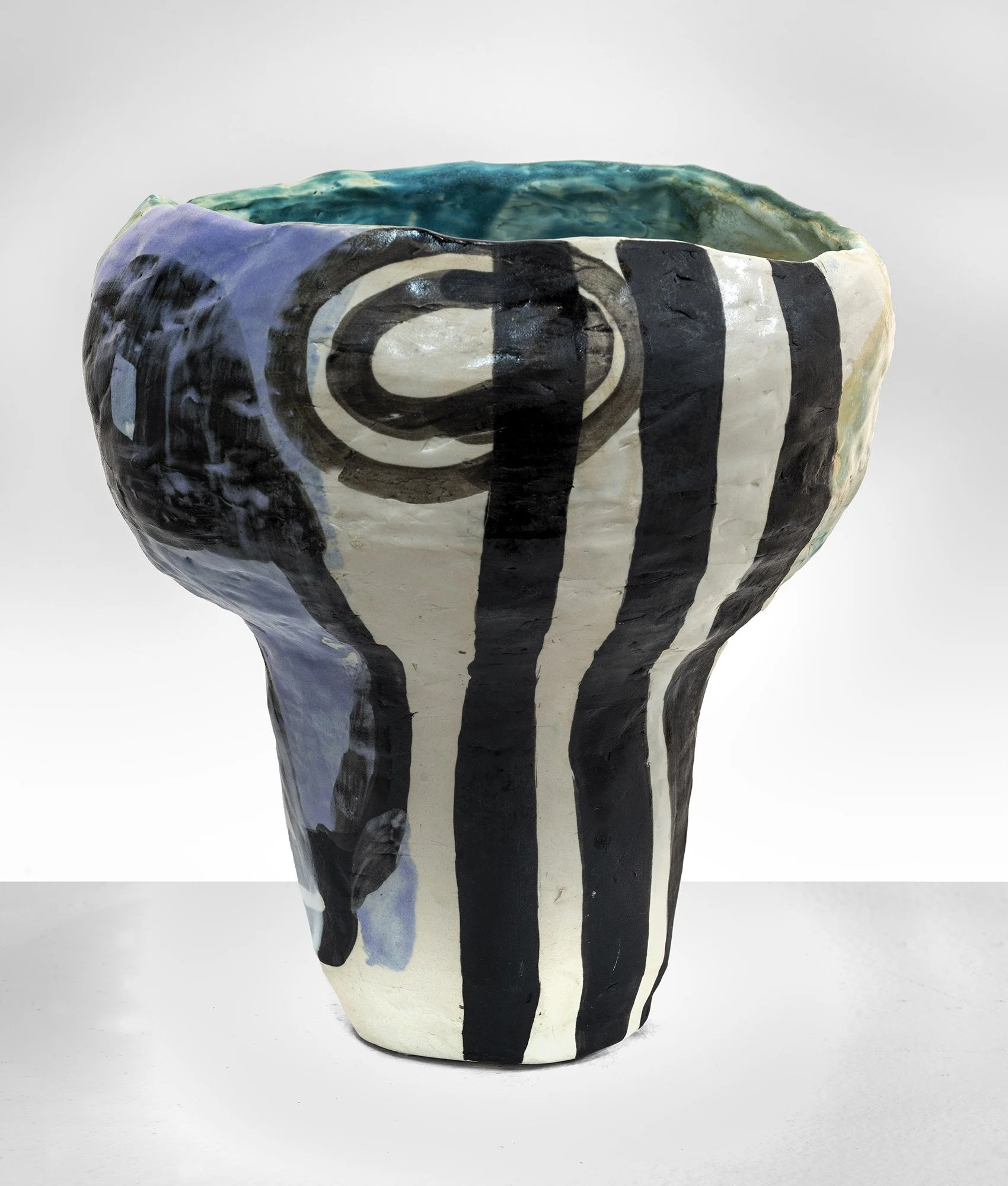 Her Sea Remembers
Porcelain, underglazes, glazes
9.5 x 9 x 3 in