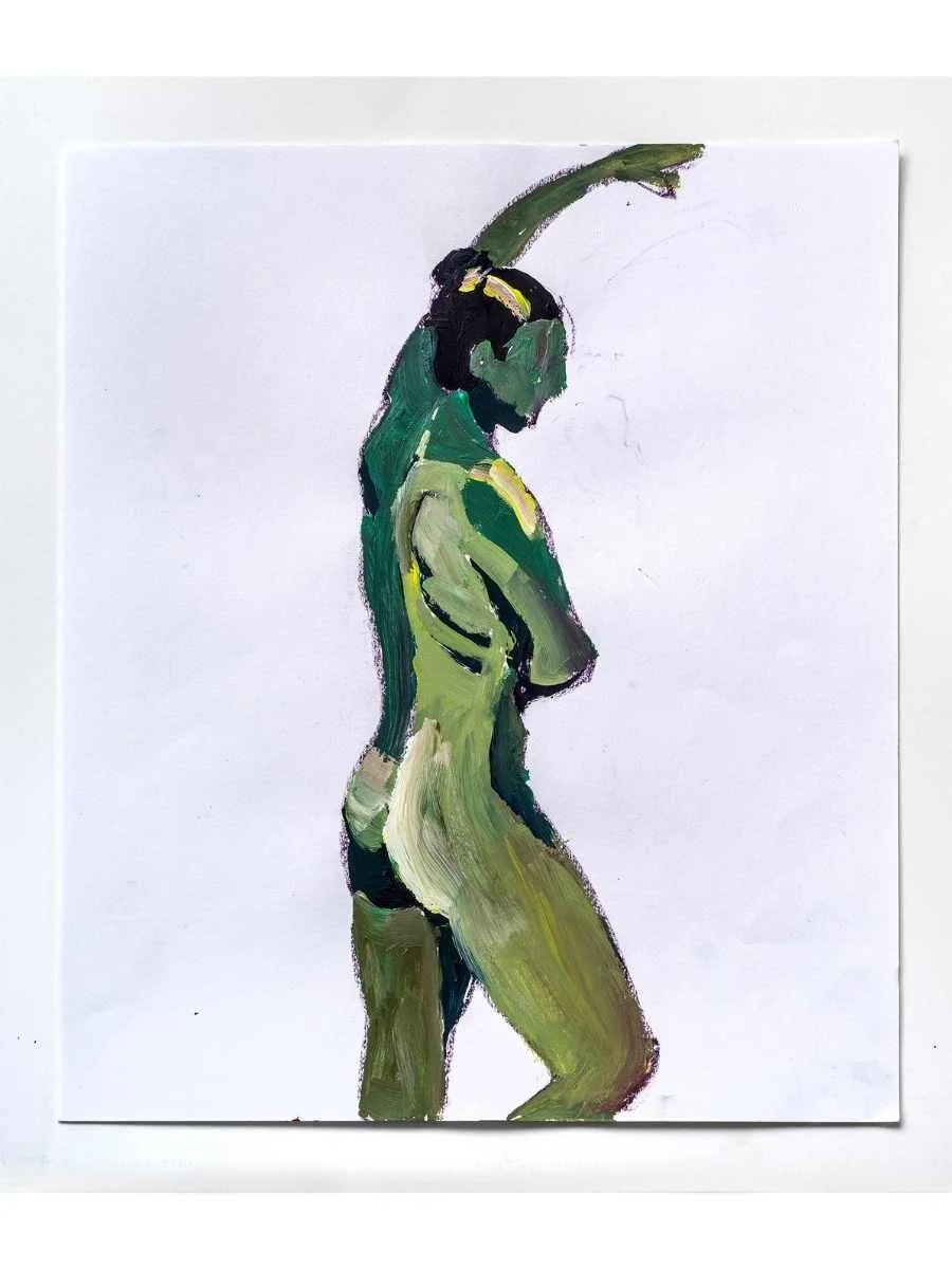 Gesture XI
Mixed media on paper