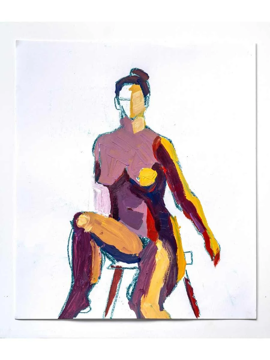Gesture XX
Mixed media on paper