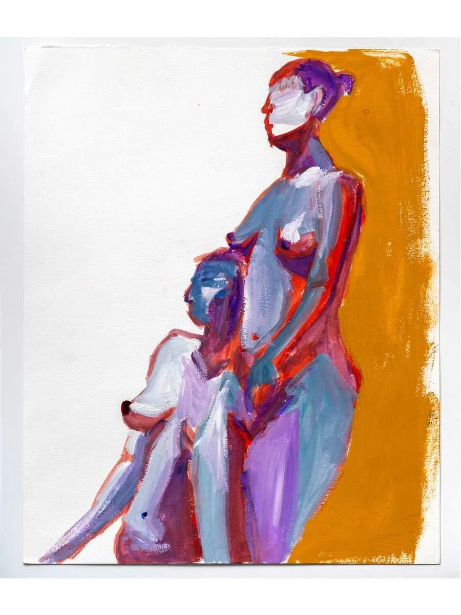 Gesture IV
Mixed media on paper