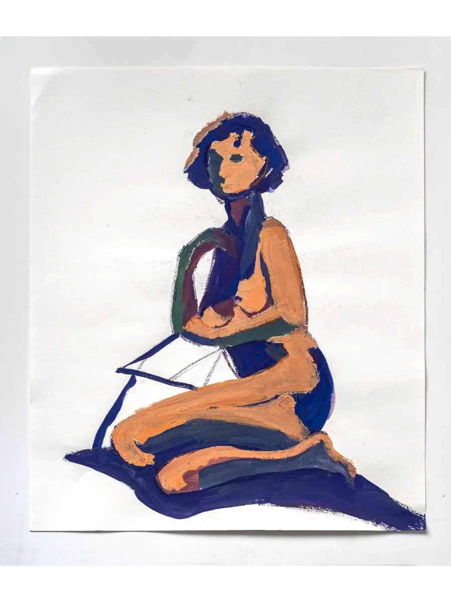 Gesture XVI
Mixed media on paper