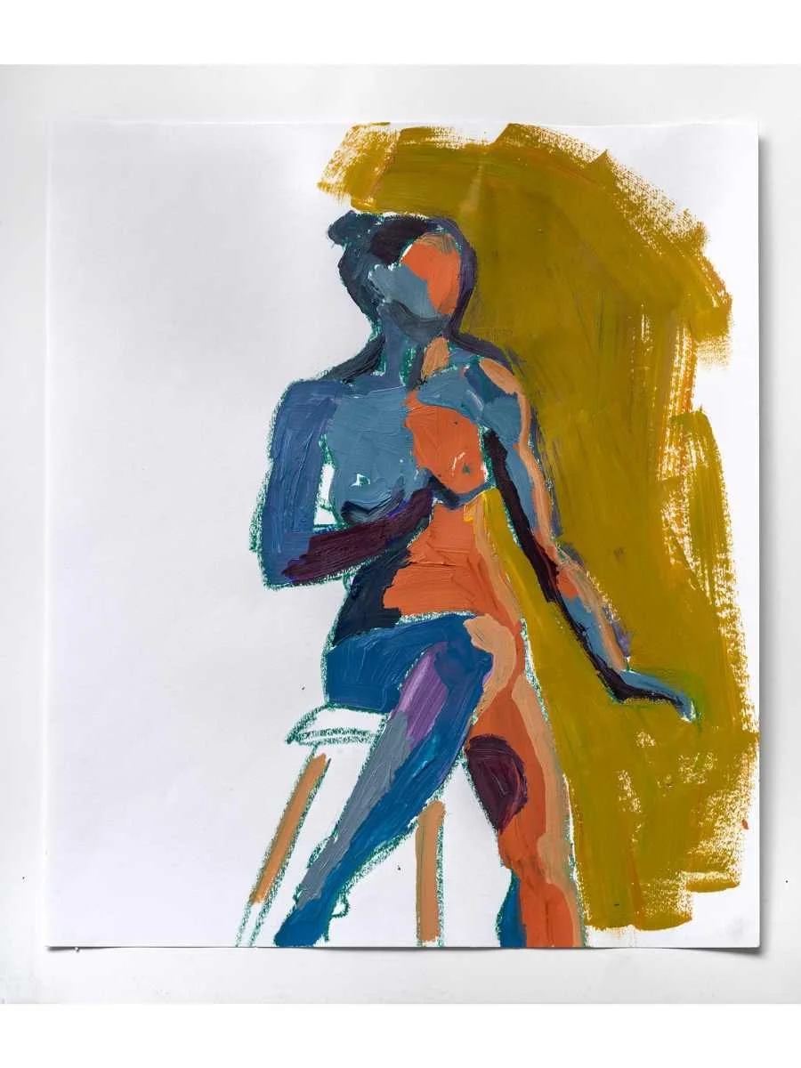 Gesture XXIX
Mixed media on paper