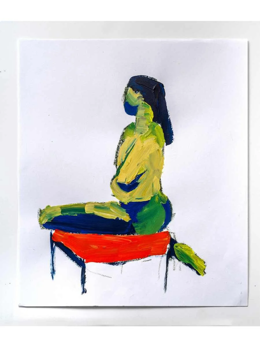 Gesture XXXV
Mixed media on paper