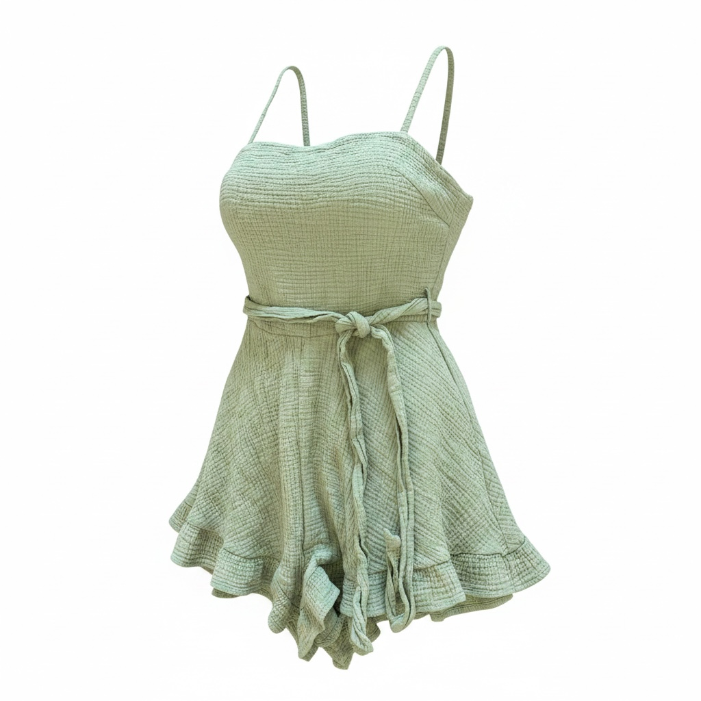 Petal & Pup Green Playsuit Size 8
