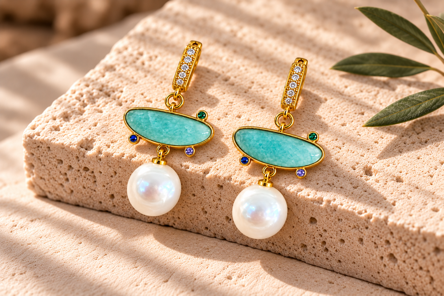 The Cara Drop Earrings