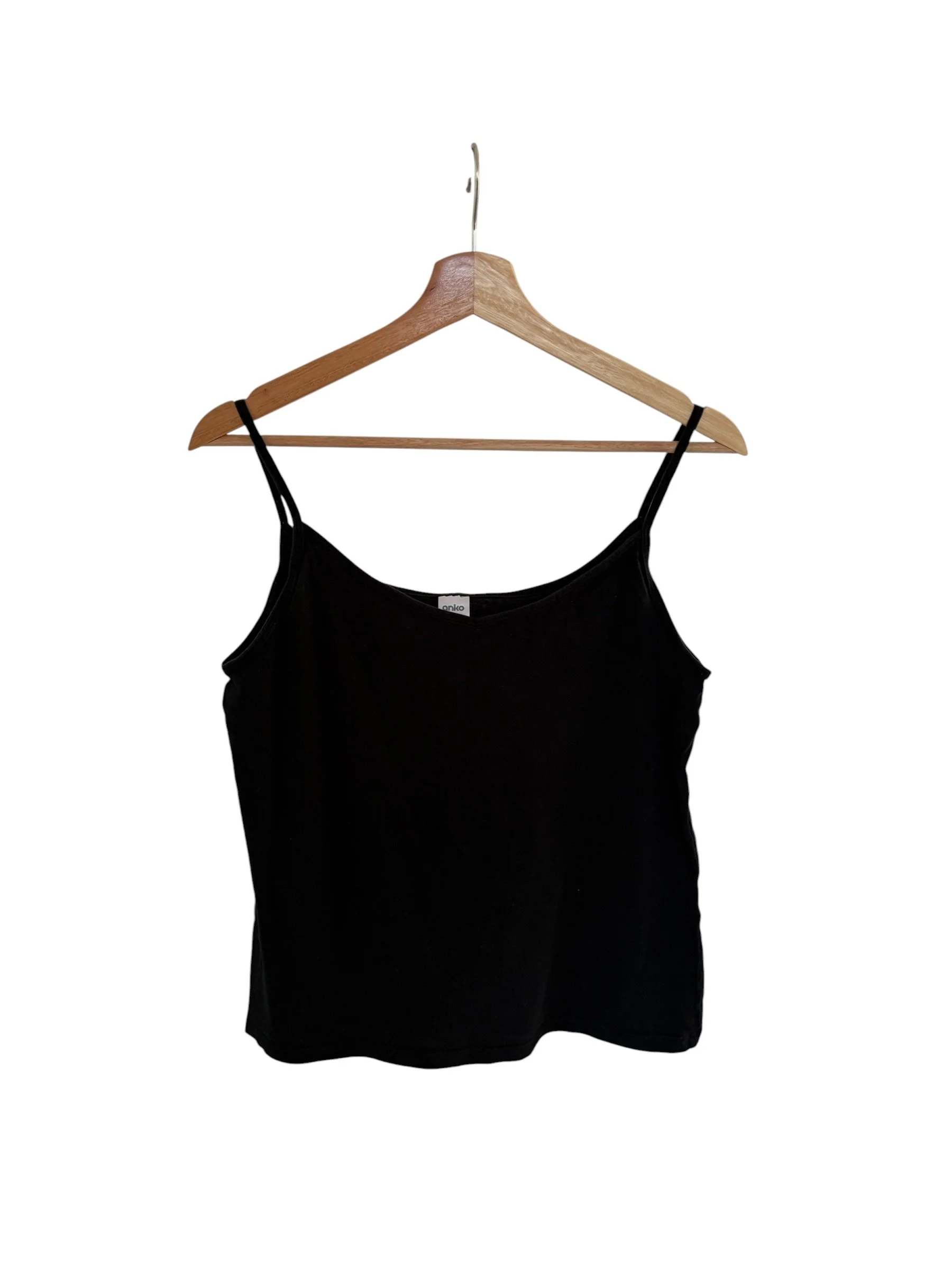 Anko Black Singlet Size 14
