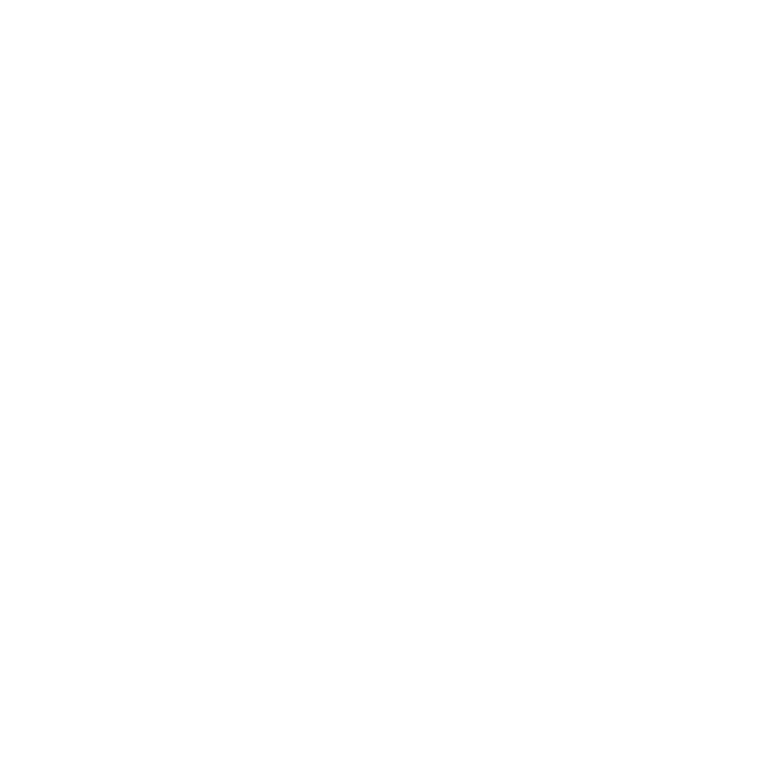 Geometric drawing of an outline square with sections divided by vertical, horizontal, and circle lines.
