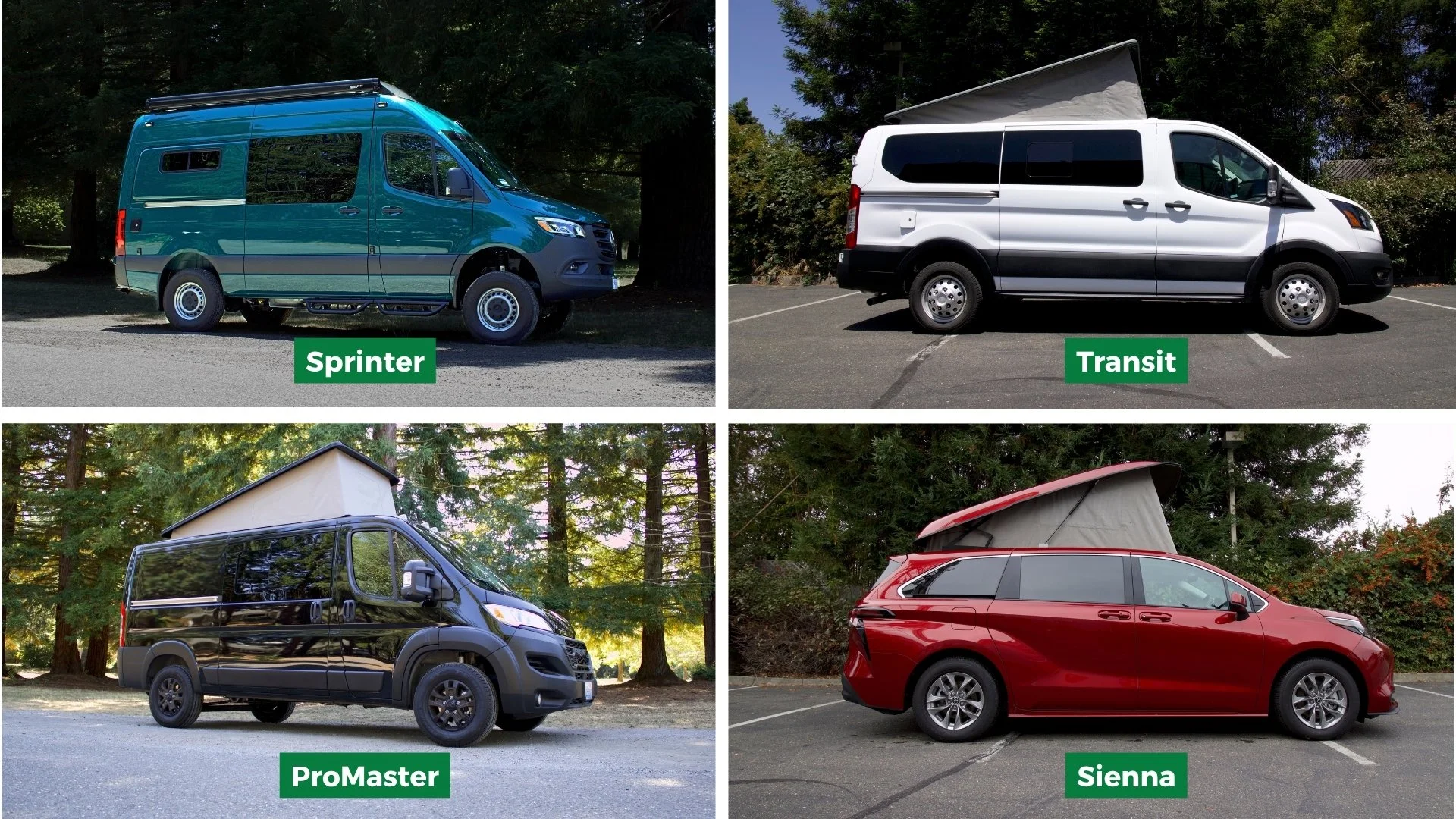 Which Camper Van Is Right for You?