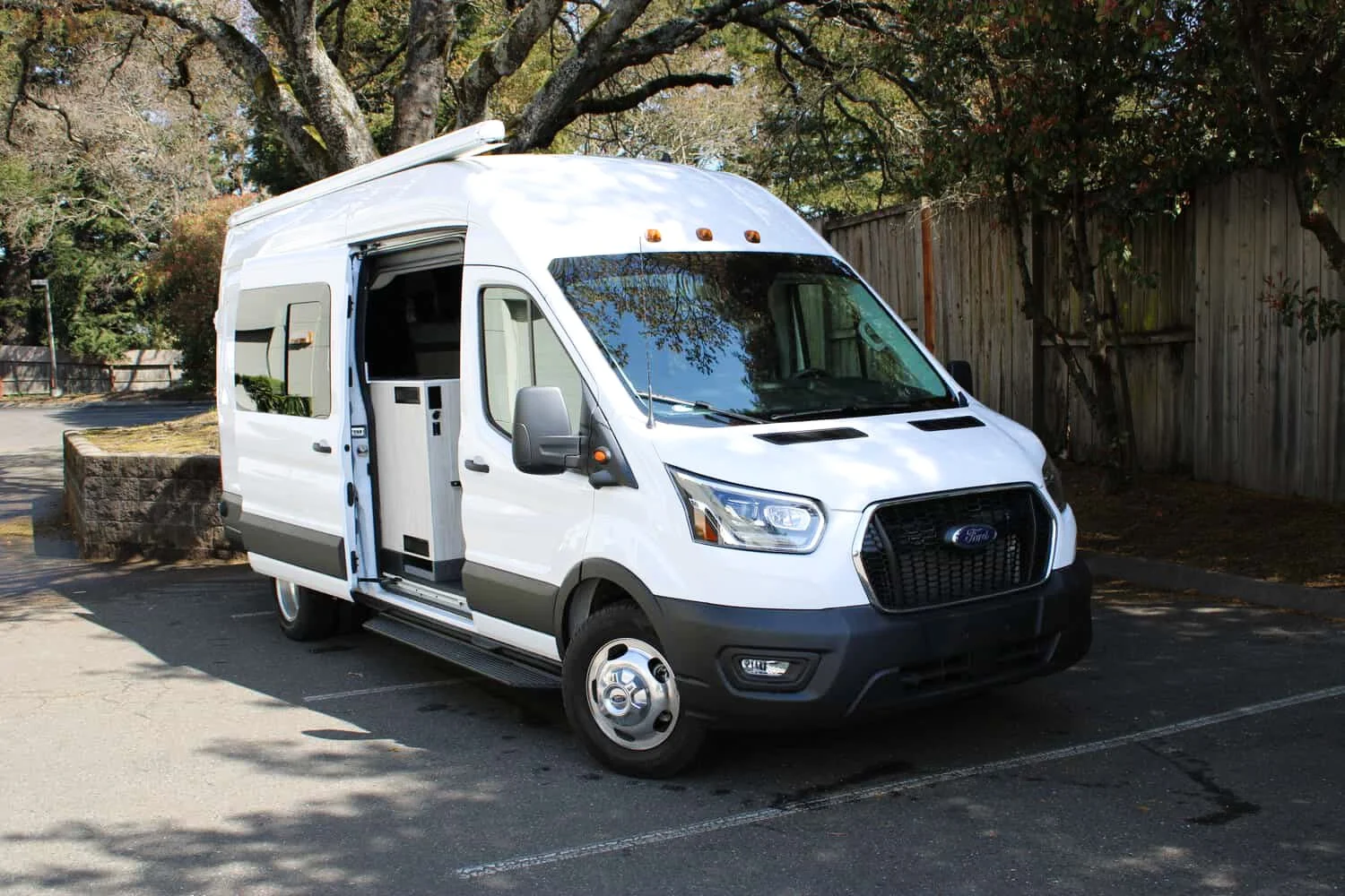 Ford Transit with Custom Interior for Camping