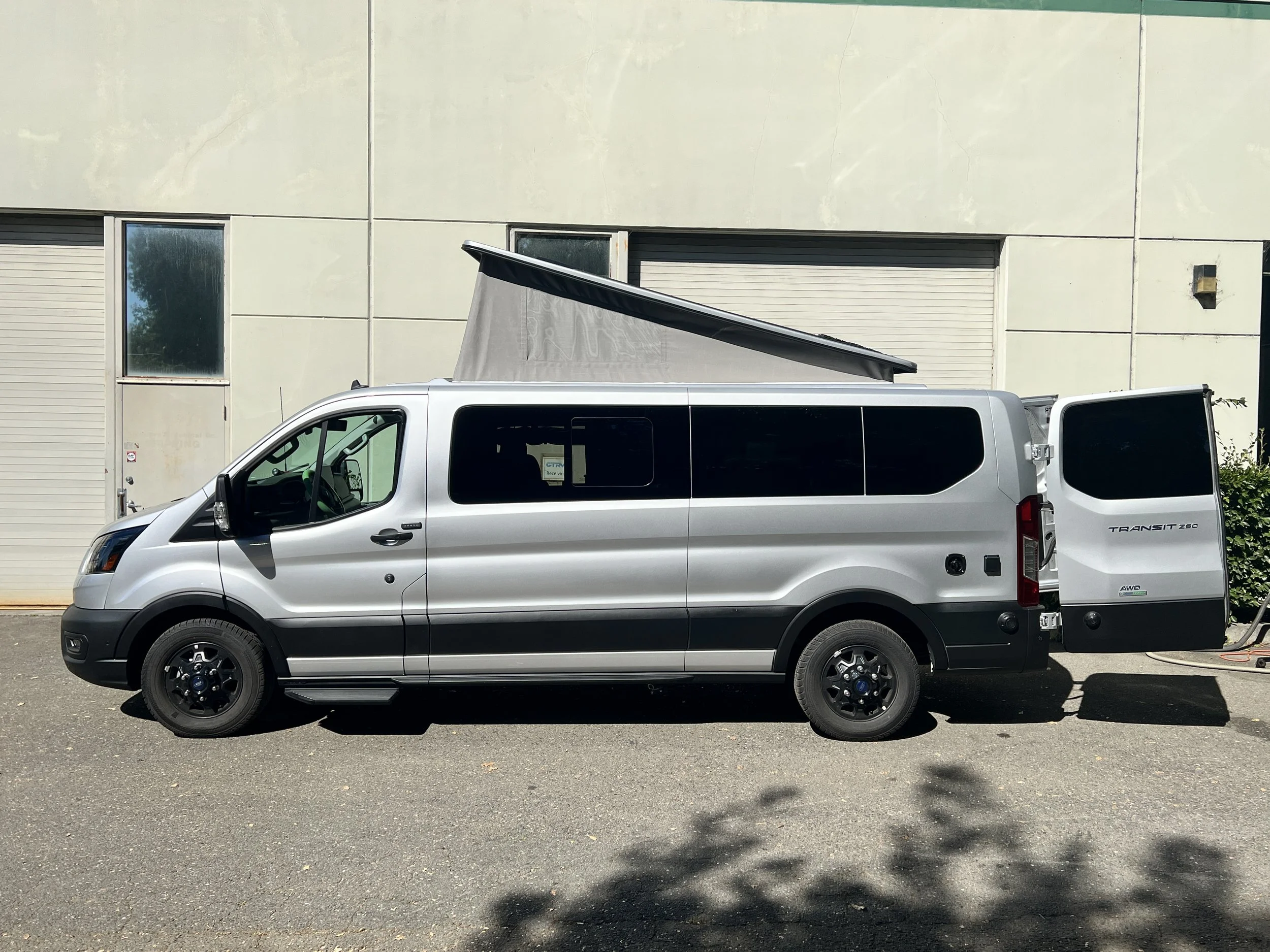 Long Wheel Base Transit with Pop Top