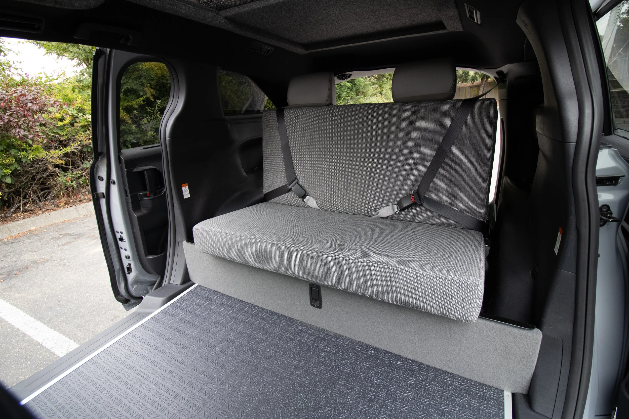 custom sienna interior bench