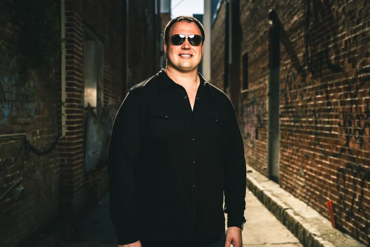 Marc Neary in the alley