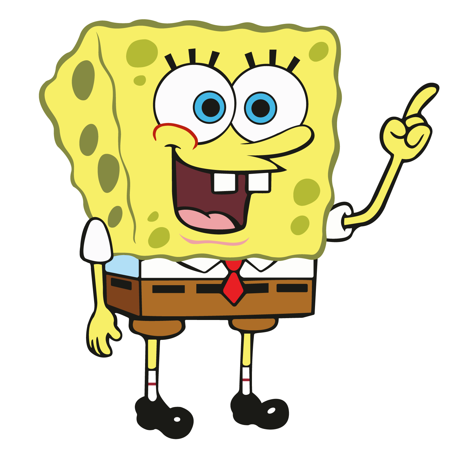 SpongeBob SquarePants Vector Image Recreation