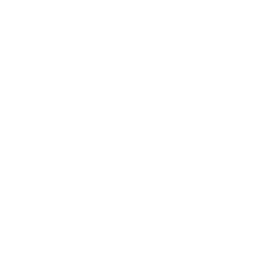 Caesars Entertainment logo in black and white.