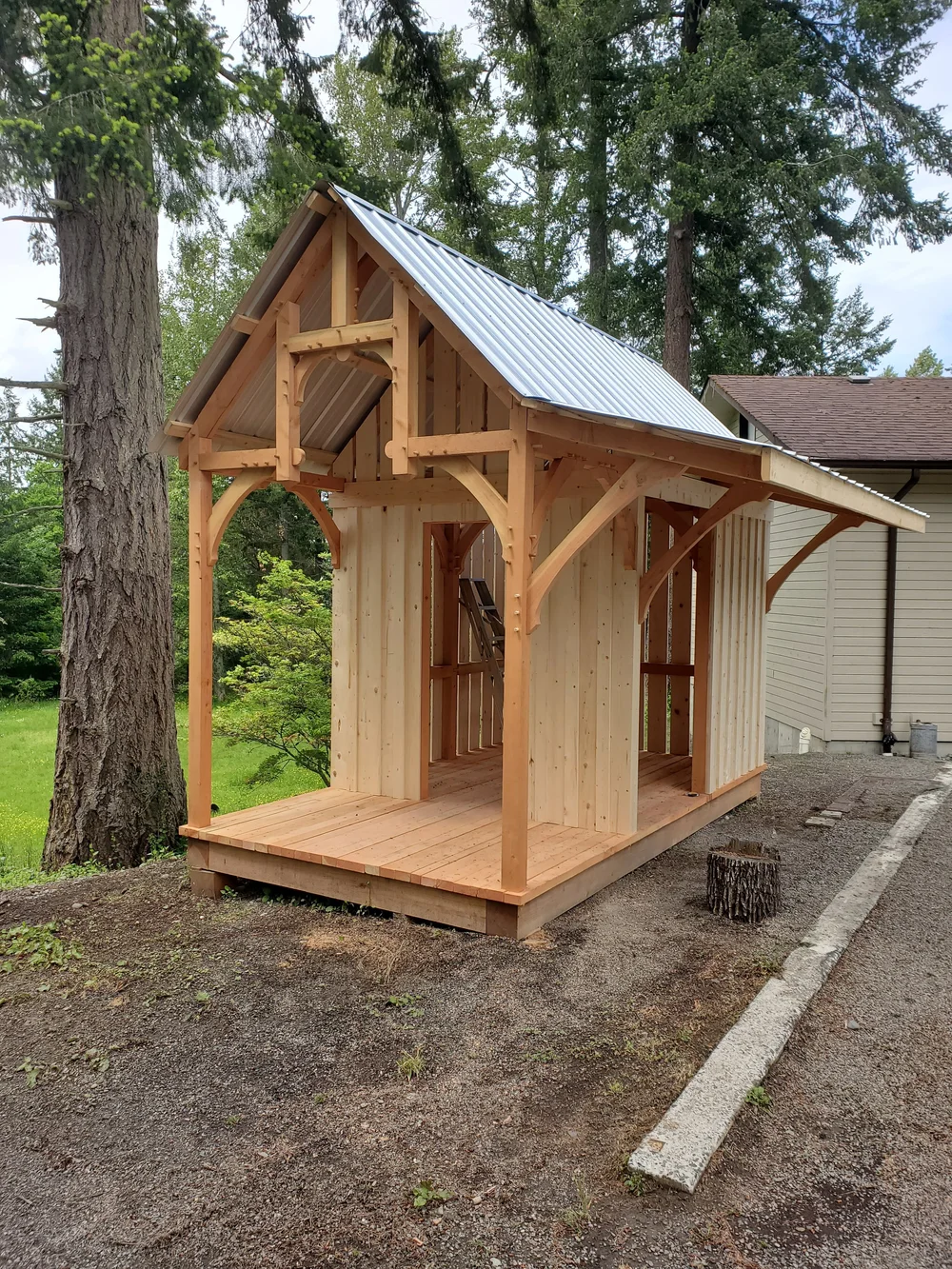 Bunkie cabin build