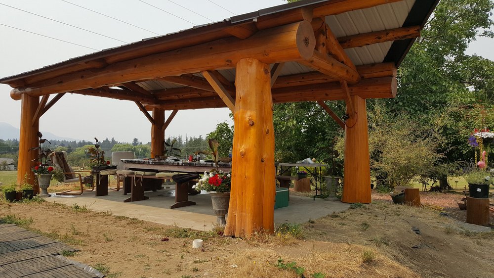 Heavy timber and log structure
