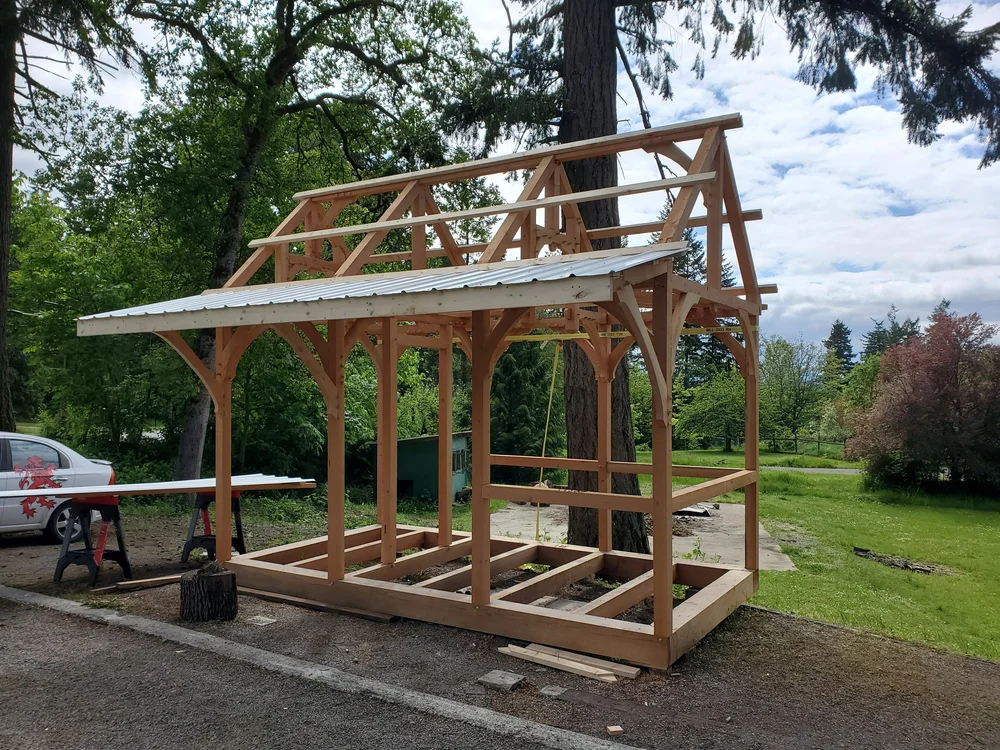 Custom bunkie exterior detail