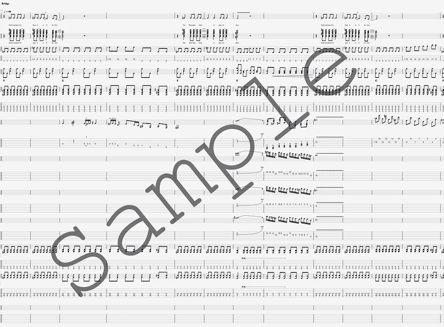 Glued To My T.V. (Full Score)