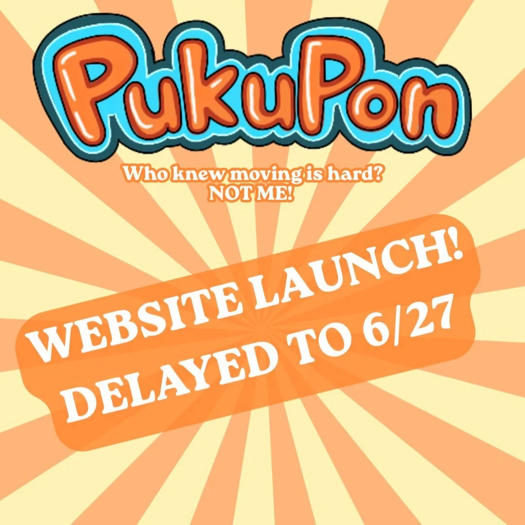 Hey all! Full disclosure time! Pukupon has taken off in a really cool way that has afforded some changes in the back end! Up until now I have been operating out of a tiny house and it&rsquo;s been amazing. But preorder numbers, demand for jewelry and