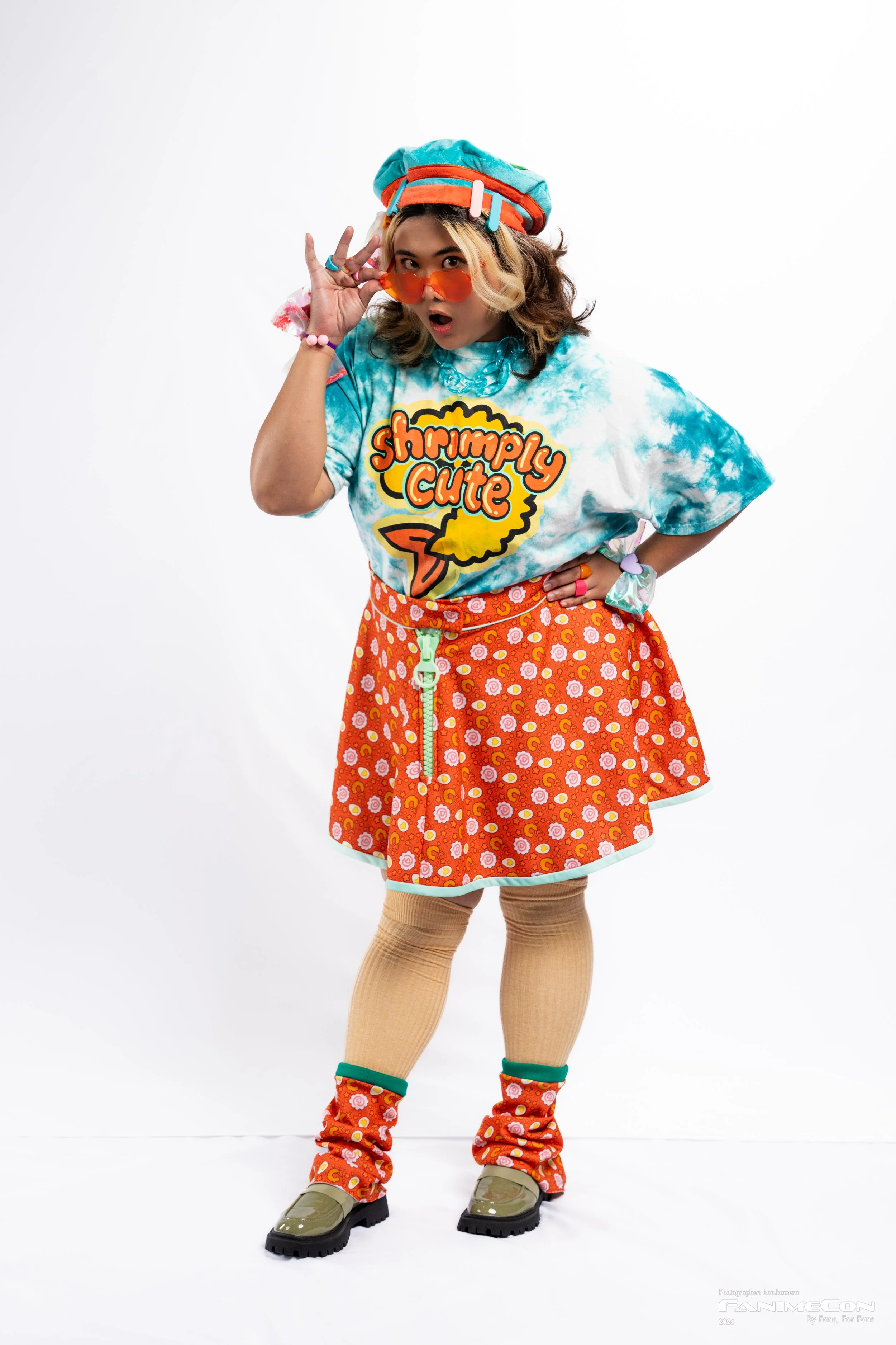 Shrimply Cute Tie-Dye T-shirt