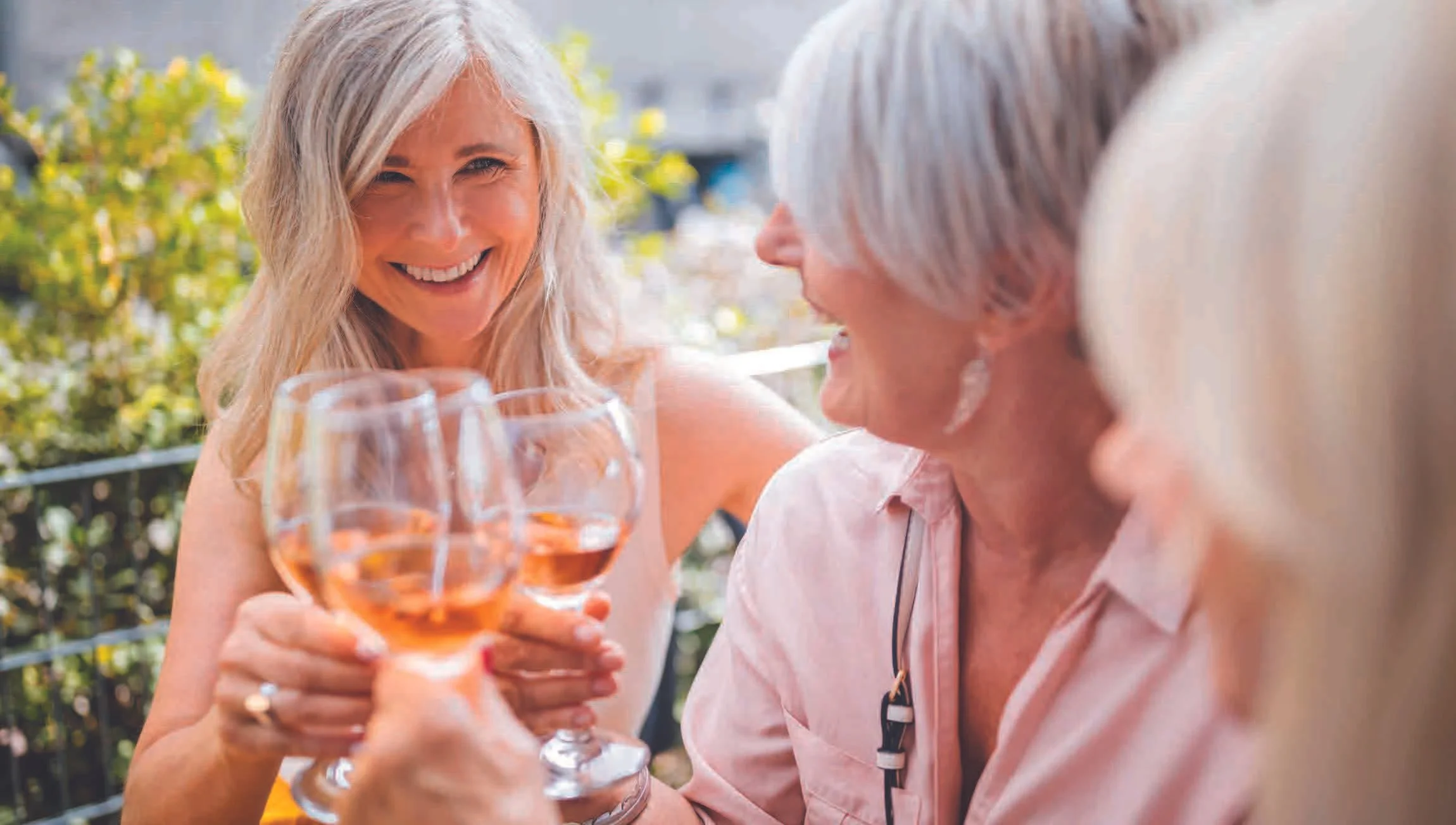 Residents, participating in casual activities and enjoying each other's company.