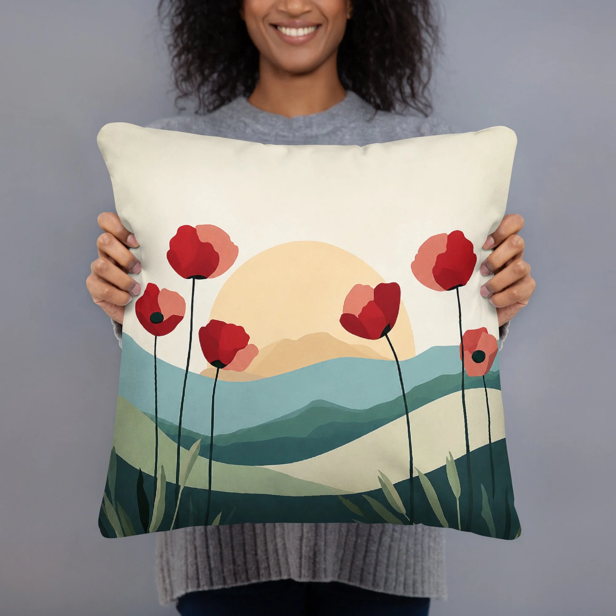 Kissen "Zarte Weite" - von Angie Denise Parker