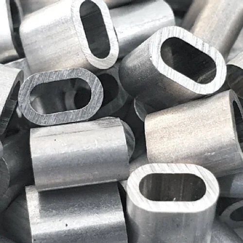 Aluminium wireklemme til fastgørelse af industrielle kabelmærker