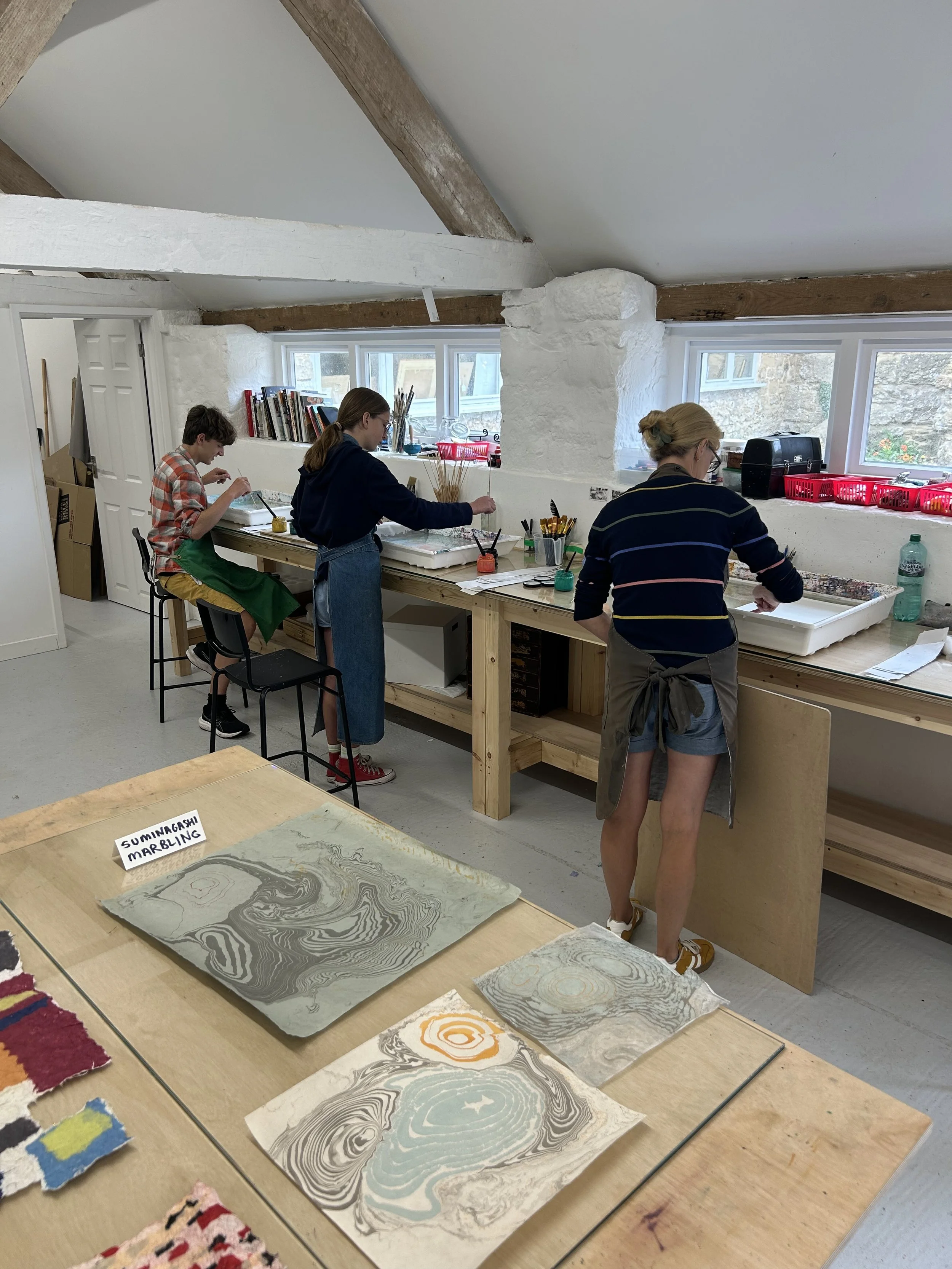 Family: Paper Marbling
