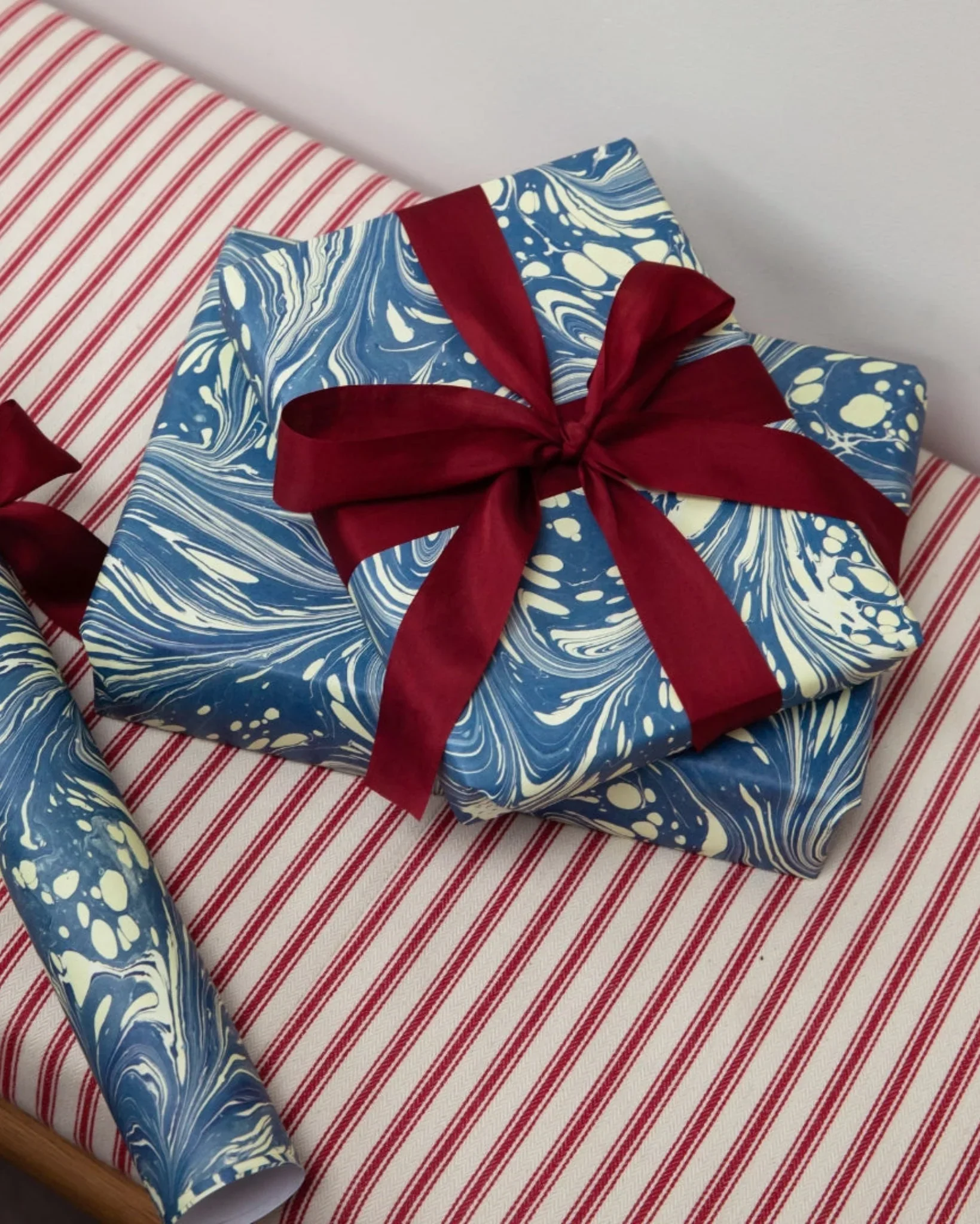 Family: Make Your Own Marbled Wrapping Paper