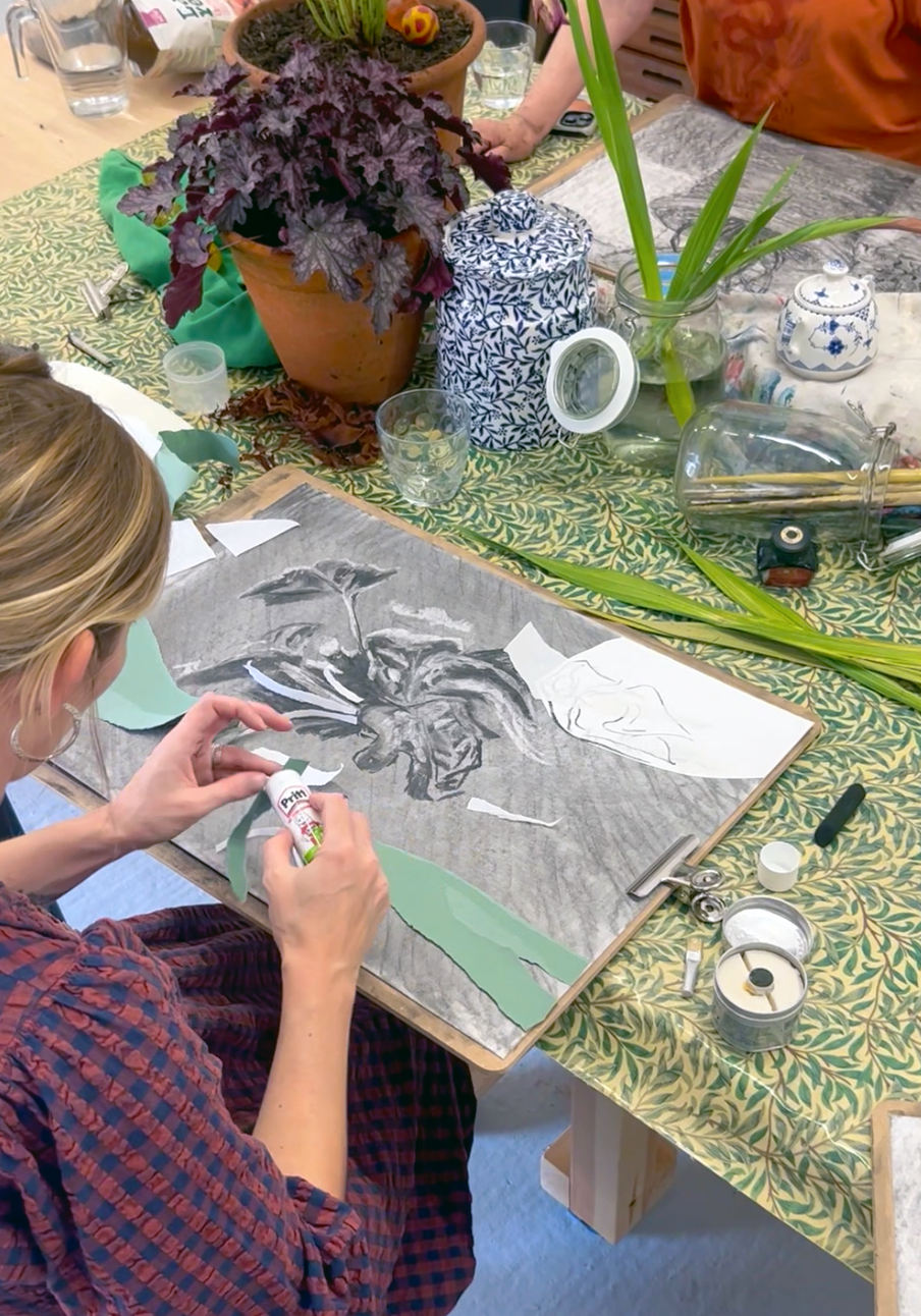 From Drawing to Collage