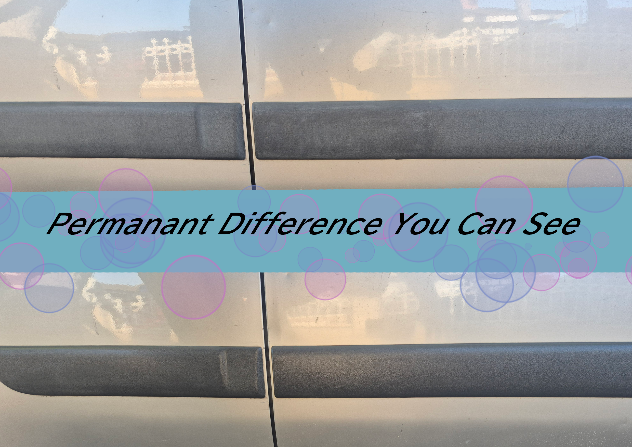 Permanent Trim Restoration - Faded, discolored, ugly trim CAN be fixed permanently. Add-On Permanent Trim Restoration on any Detailing Package.