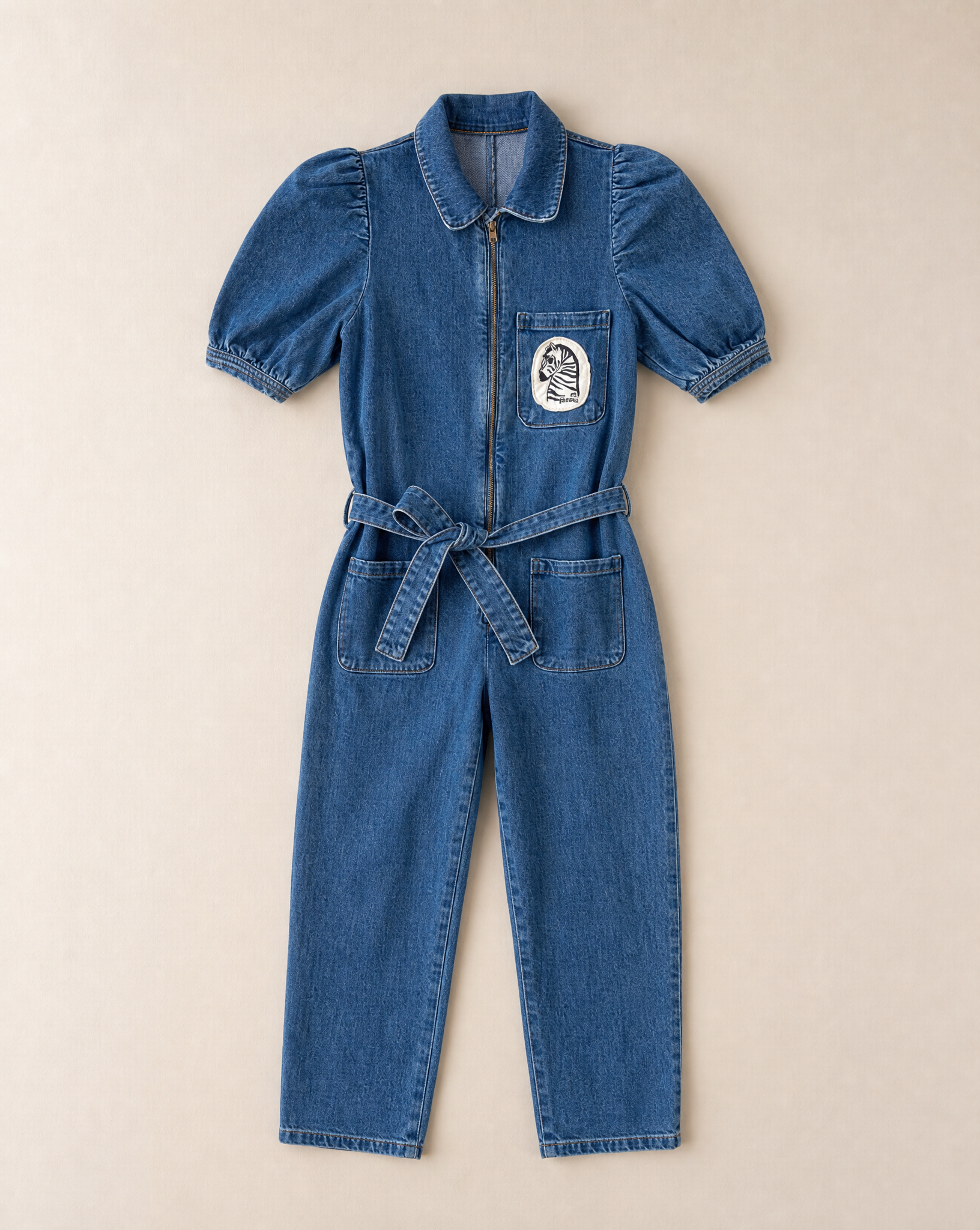 Generated with Kive.ai - Denim jumpsuit garment Make a flat lay kids jumpsuit.png
