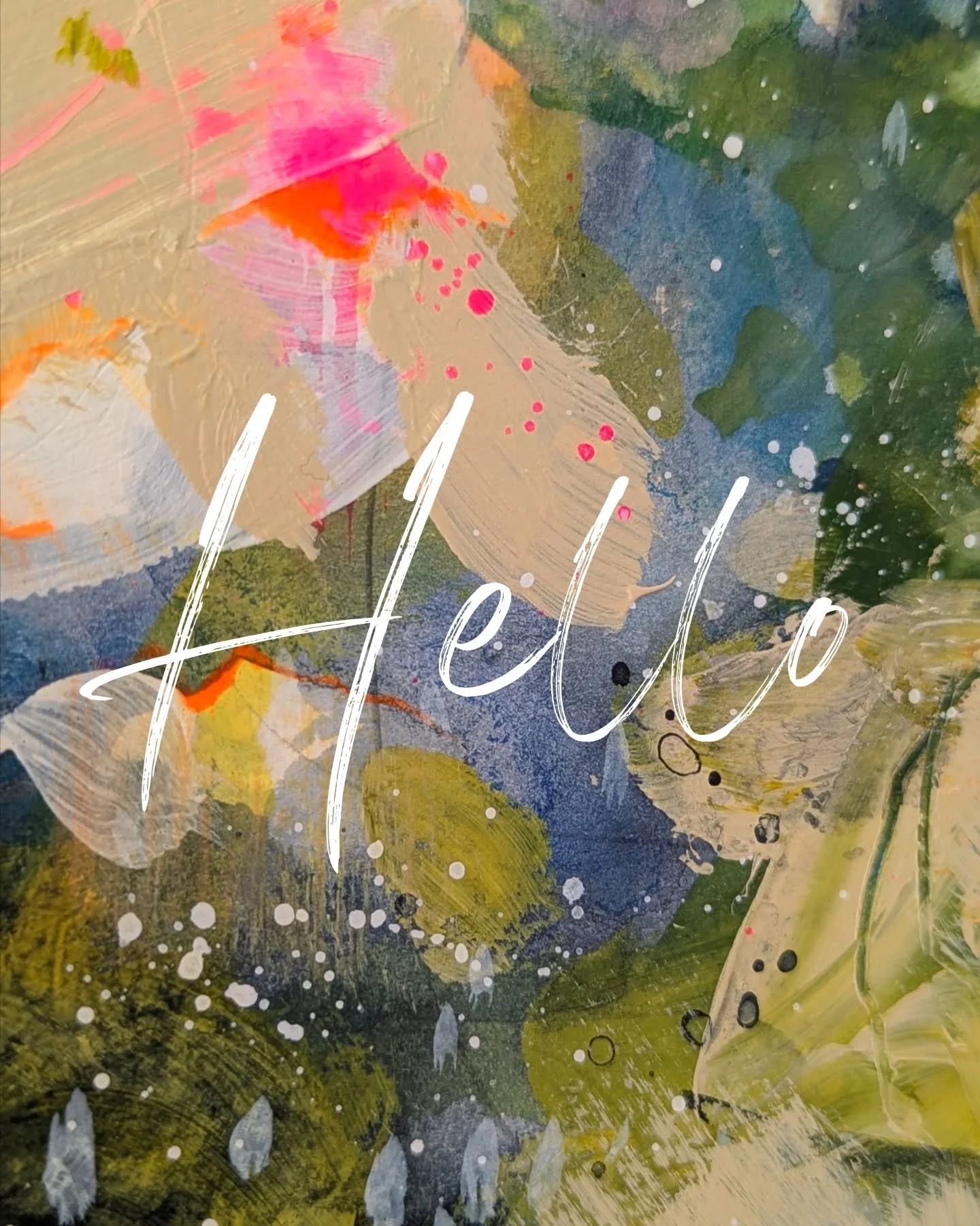 Paintings that begin with curiosity, unfold through instinct and lead somewhere unexpected.

I'm Cath, an abstract painter working from my garden studio in Bedfordshire. I make work that rewards attention and leaves room for discovery.

Website comin
