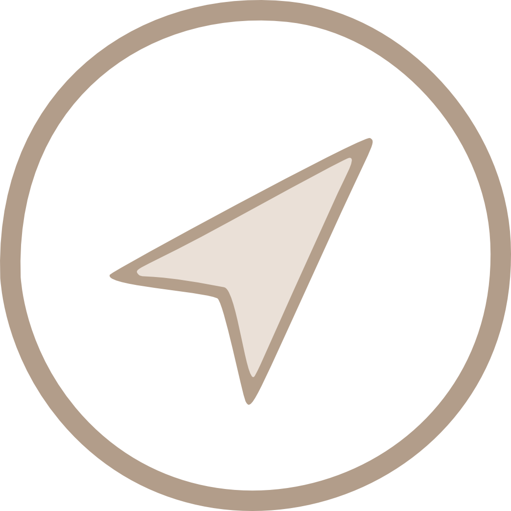 Arrow in a circle icon representing empowerment