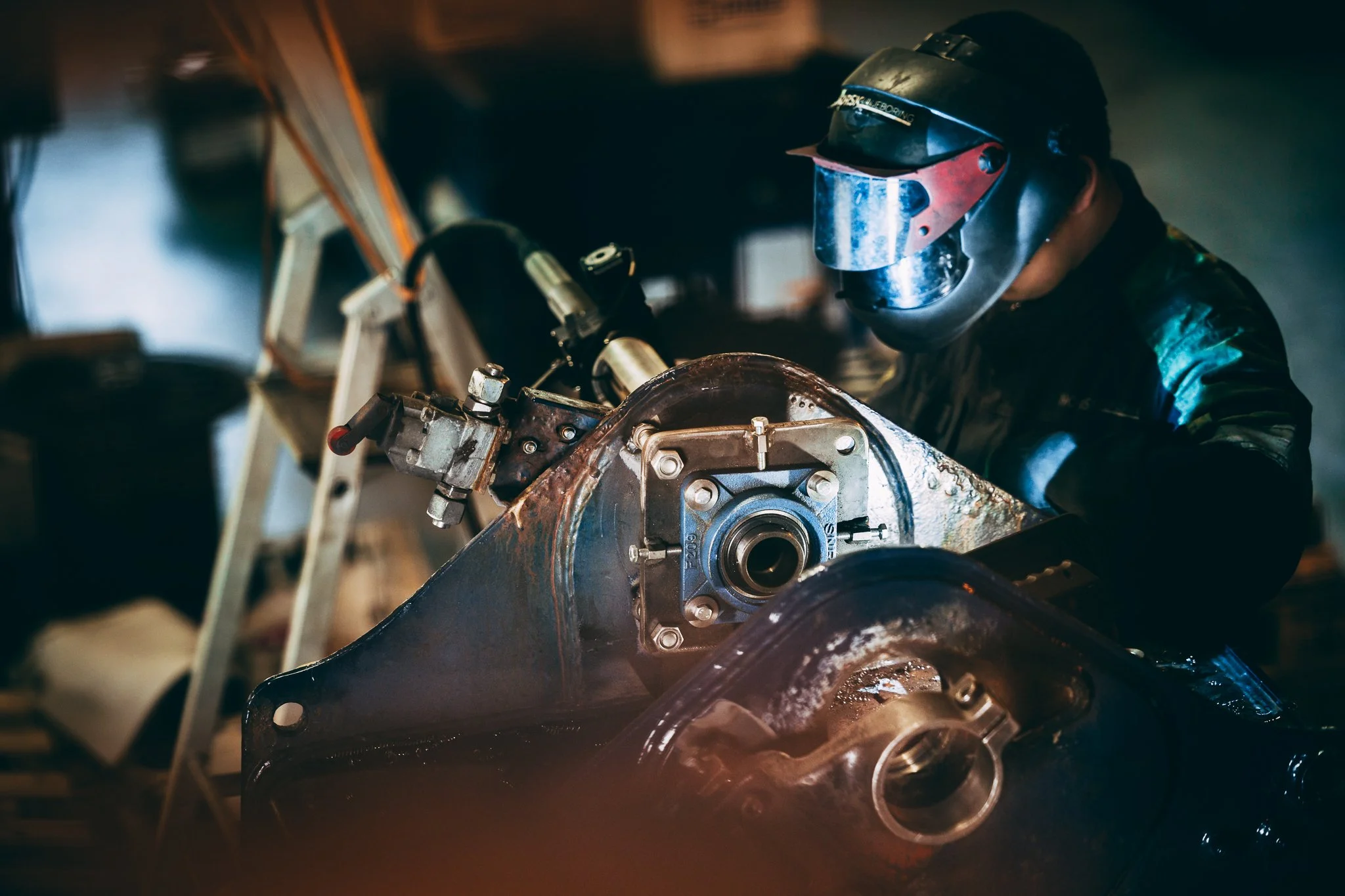 Lineboring ved DIMO Service Center