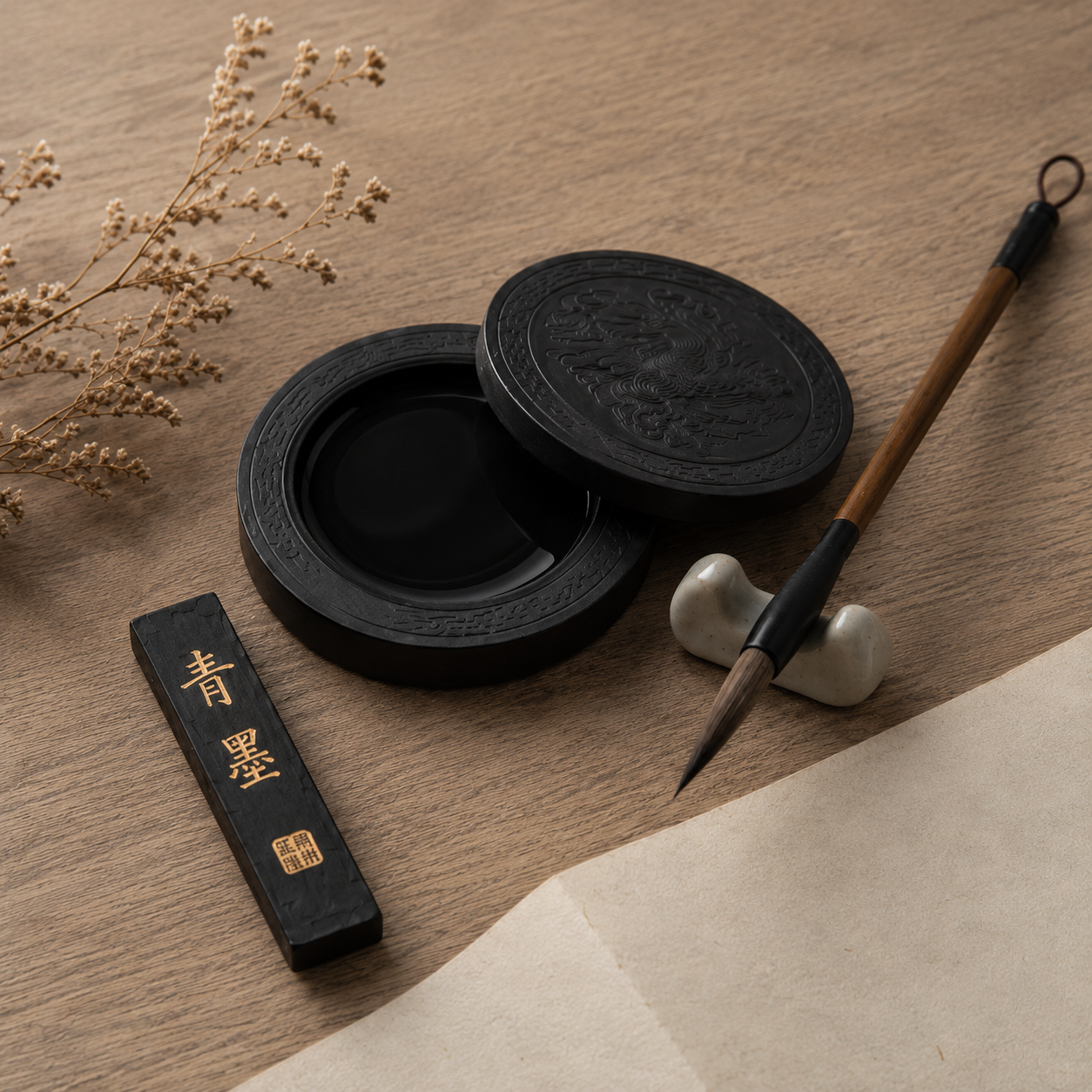 The Four Treasures of Chinese Calligraphy