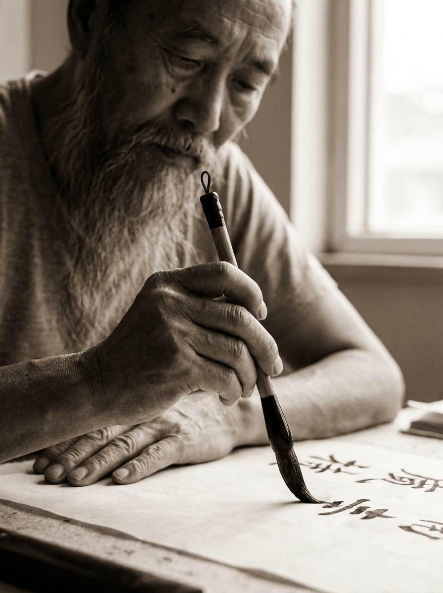 The Brush and the Body: What Calligraphy Shares with Internal Martial Arts