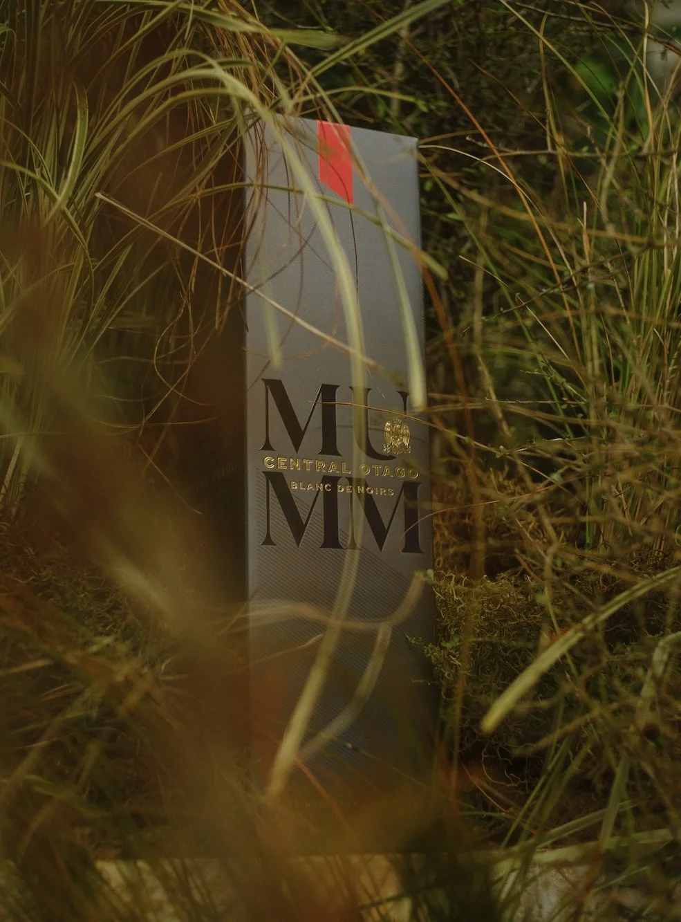 Grass installation for Mumm Champagne
