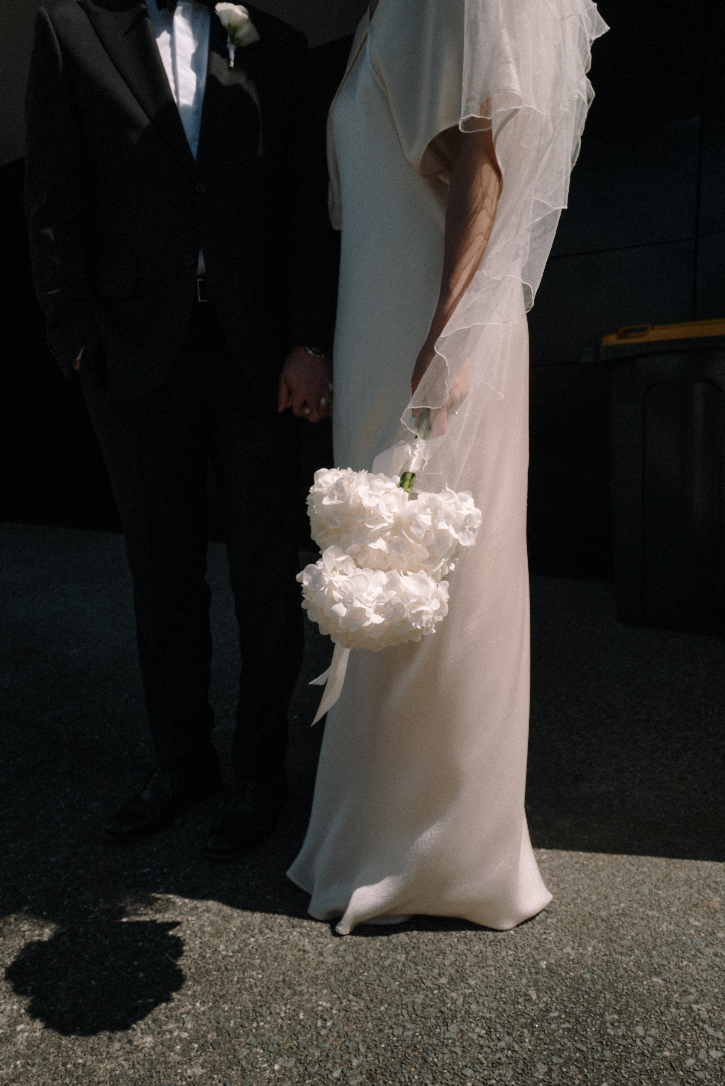 Hydrangea bridal bouquet