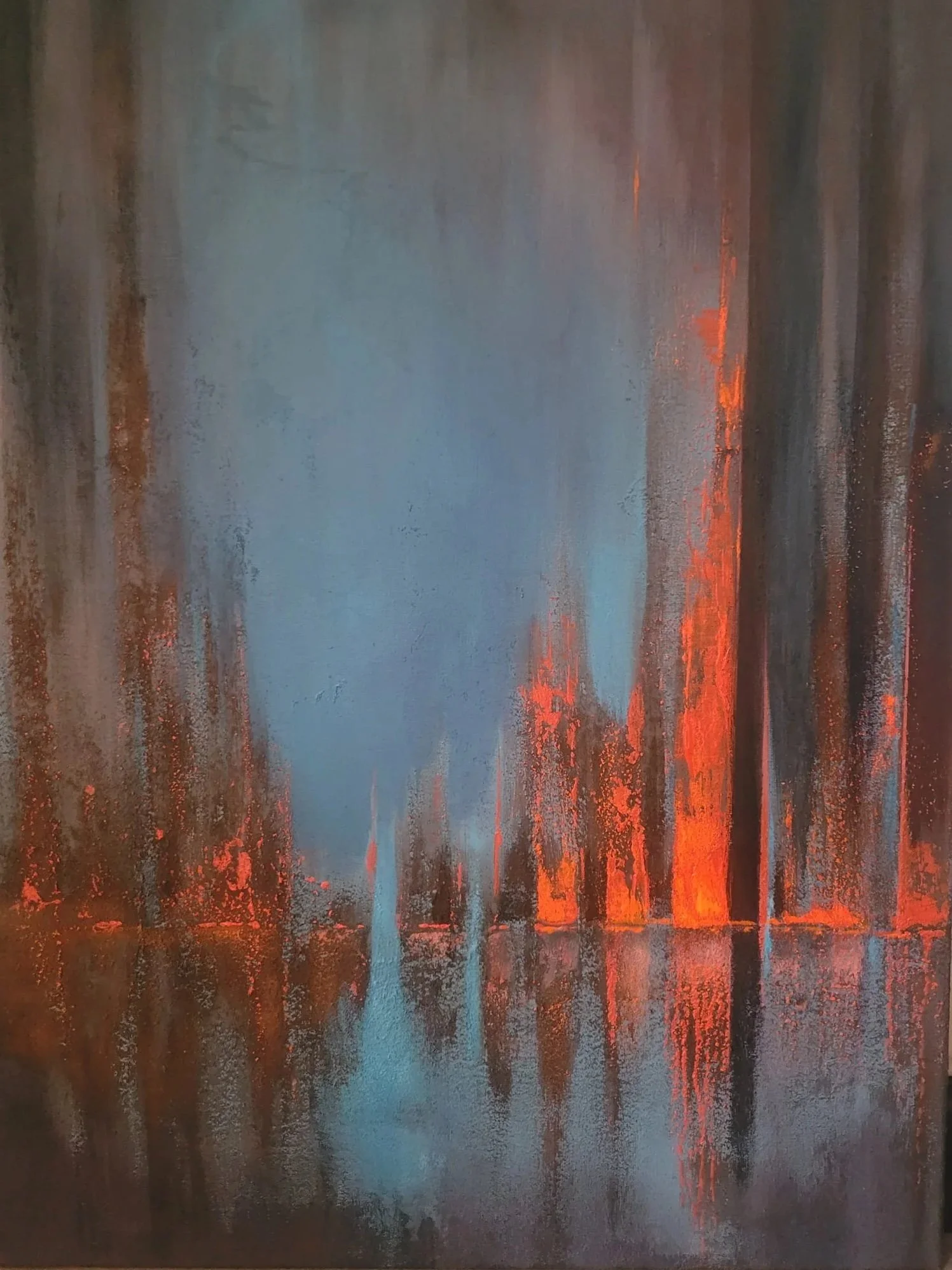 Inner storm 50 x 70 cm _Acrylic on canvas