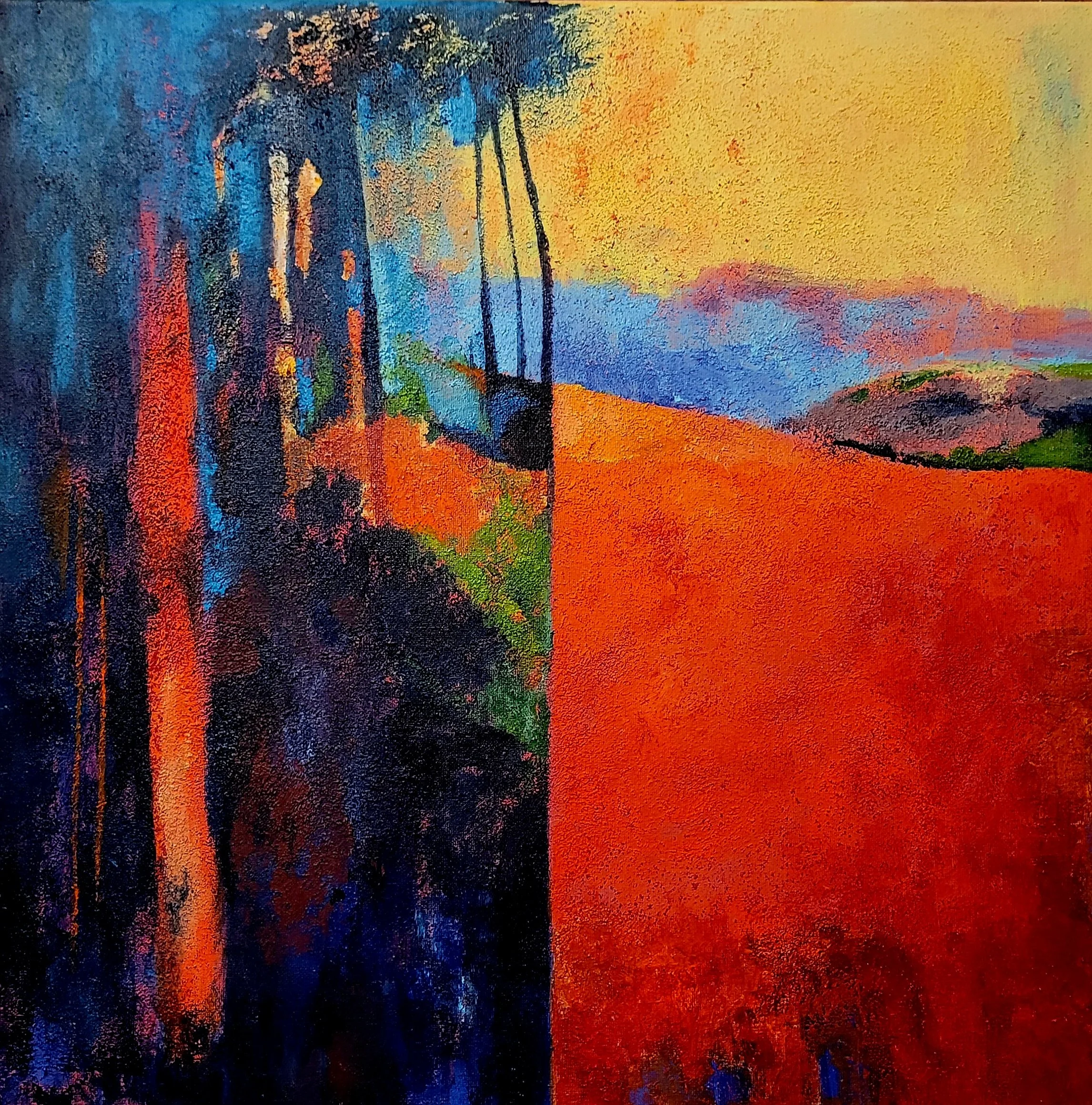 Where Shadow rest 50 x 50cm _Acrylic on canvas